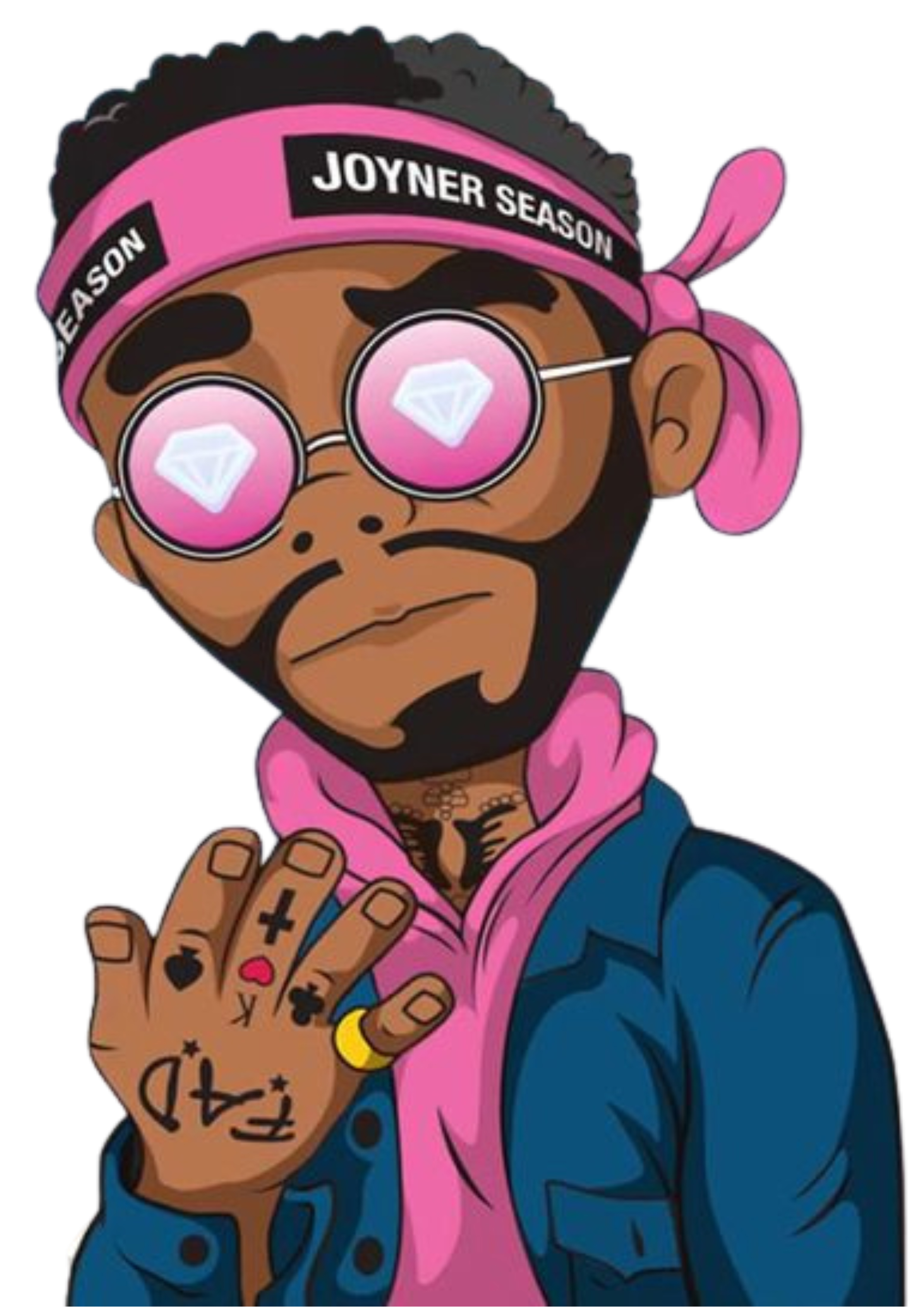 Joyner Season Anime Character Poster