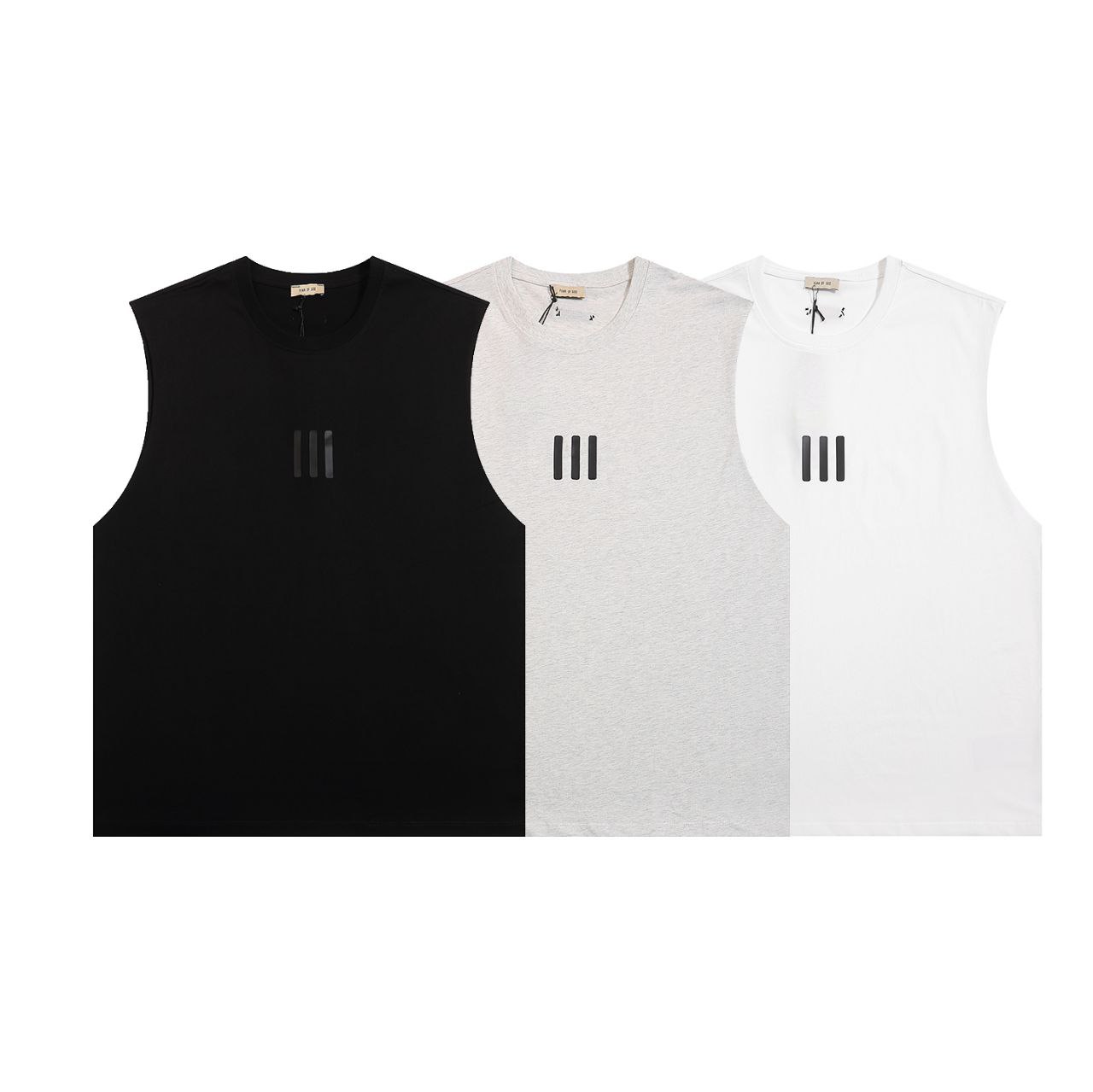 Essentials Sleeveless T-Shirts Set