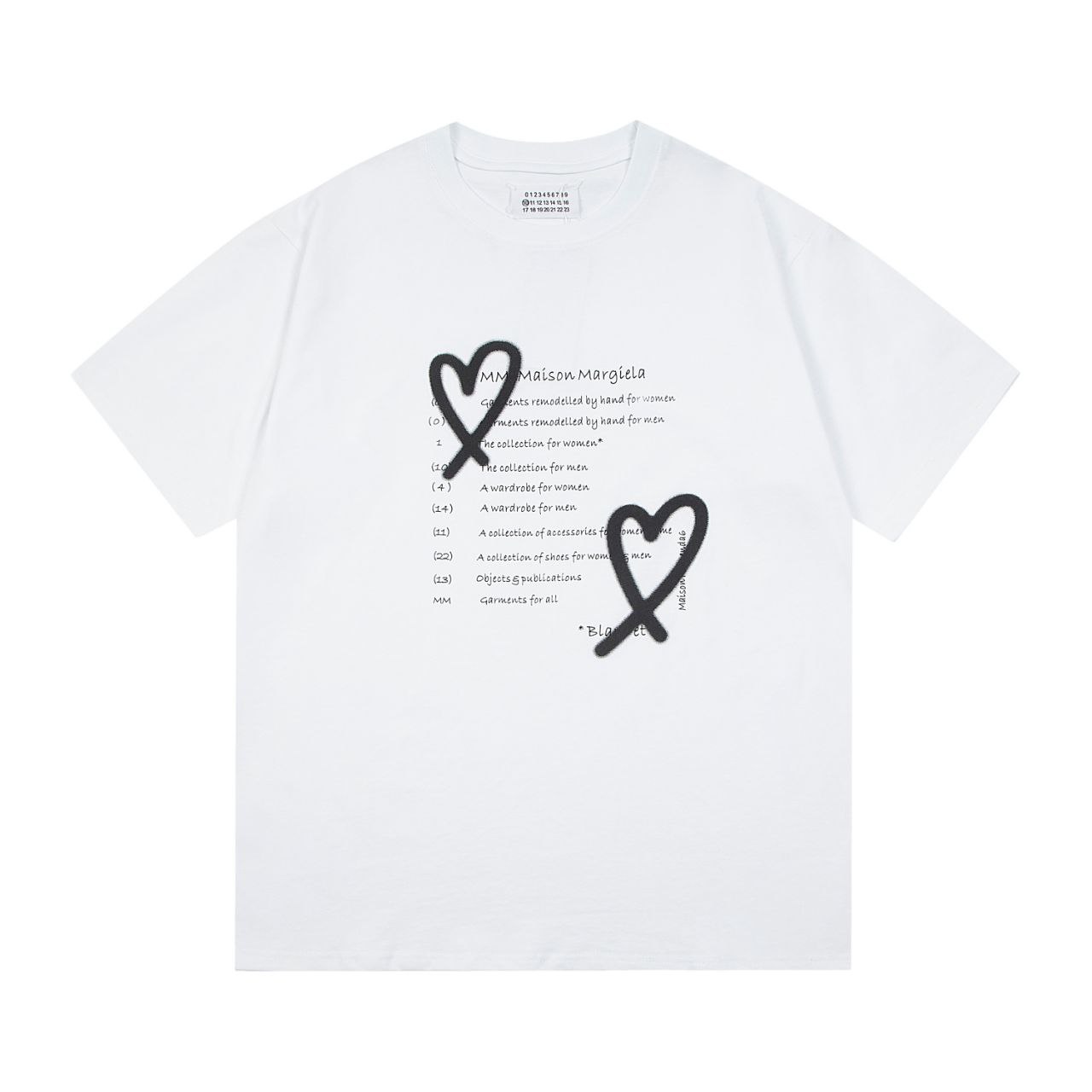Maison Margiela Graphic Heart T-Shirt