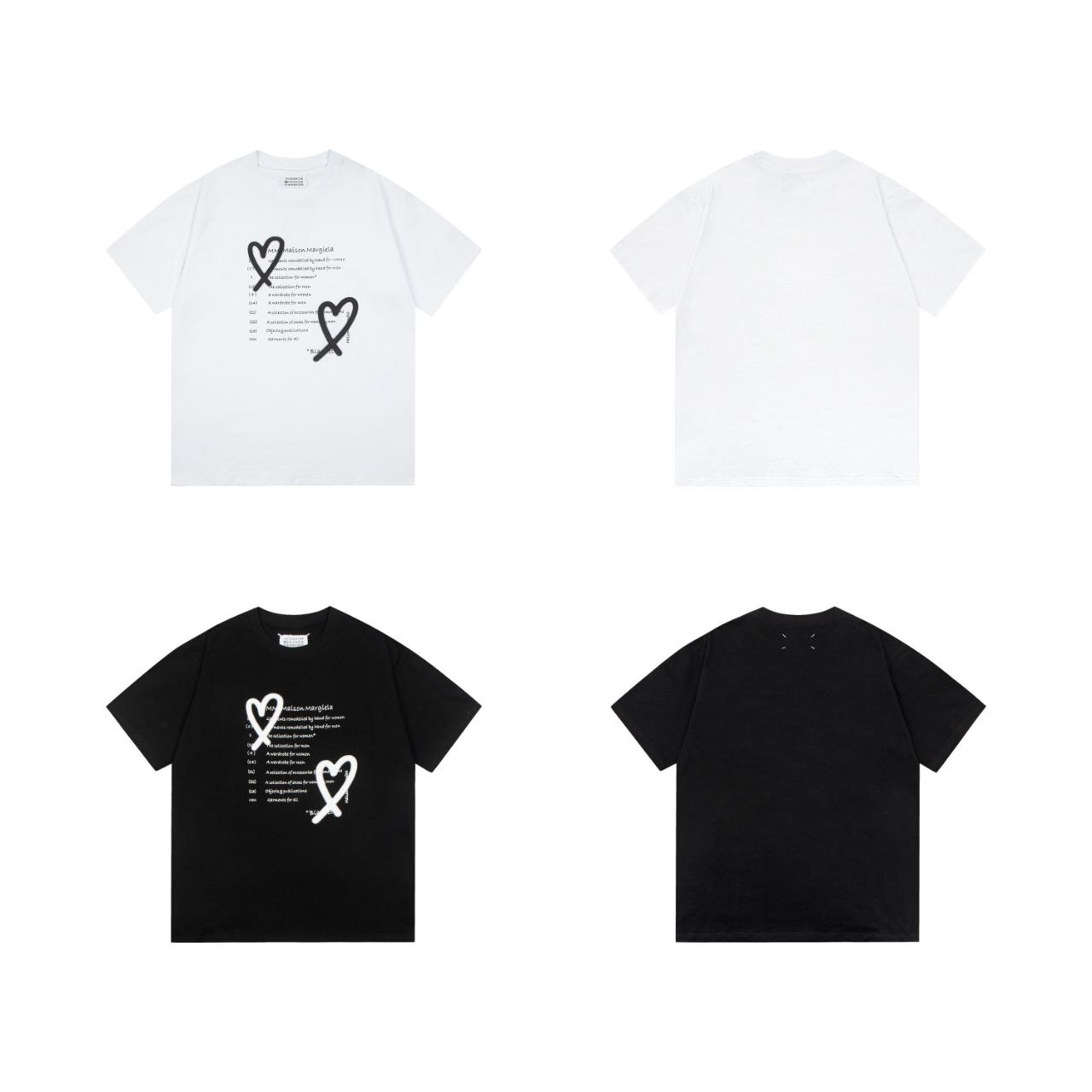 Maison Margiela Graphic Heart T-Shirt