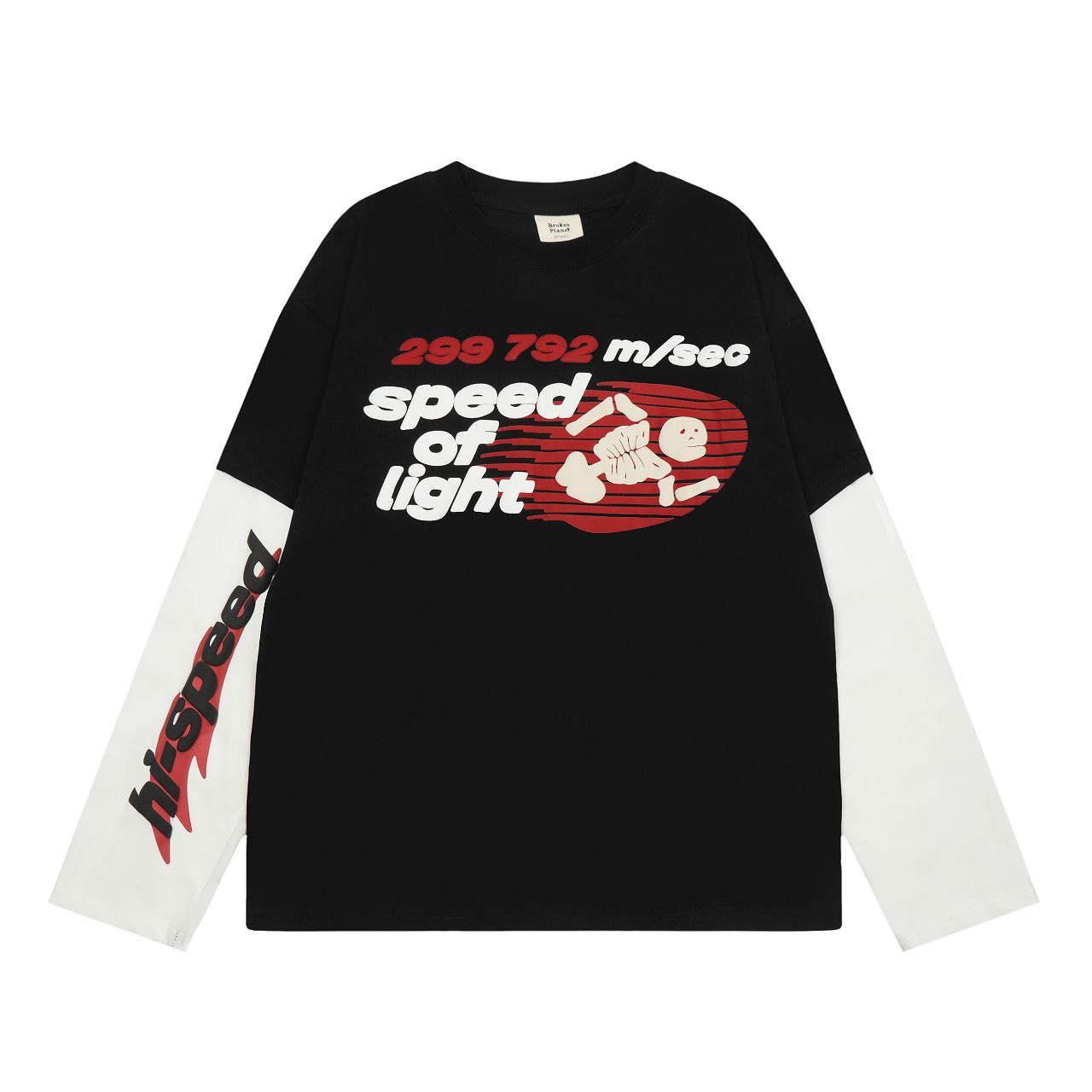 Broken Planet Long Sleeve Graphic T-Shirt