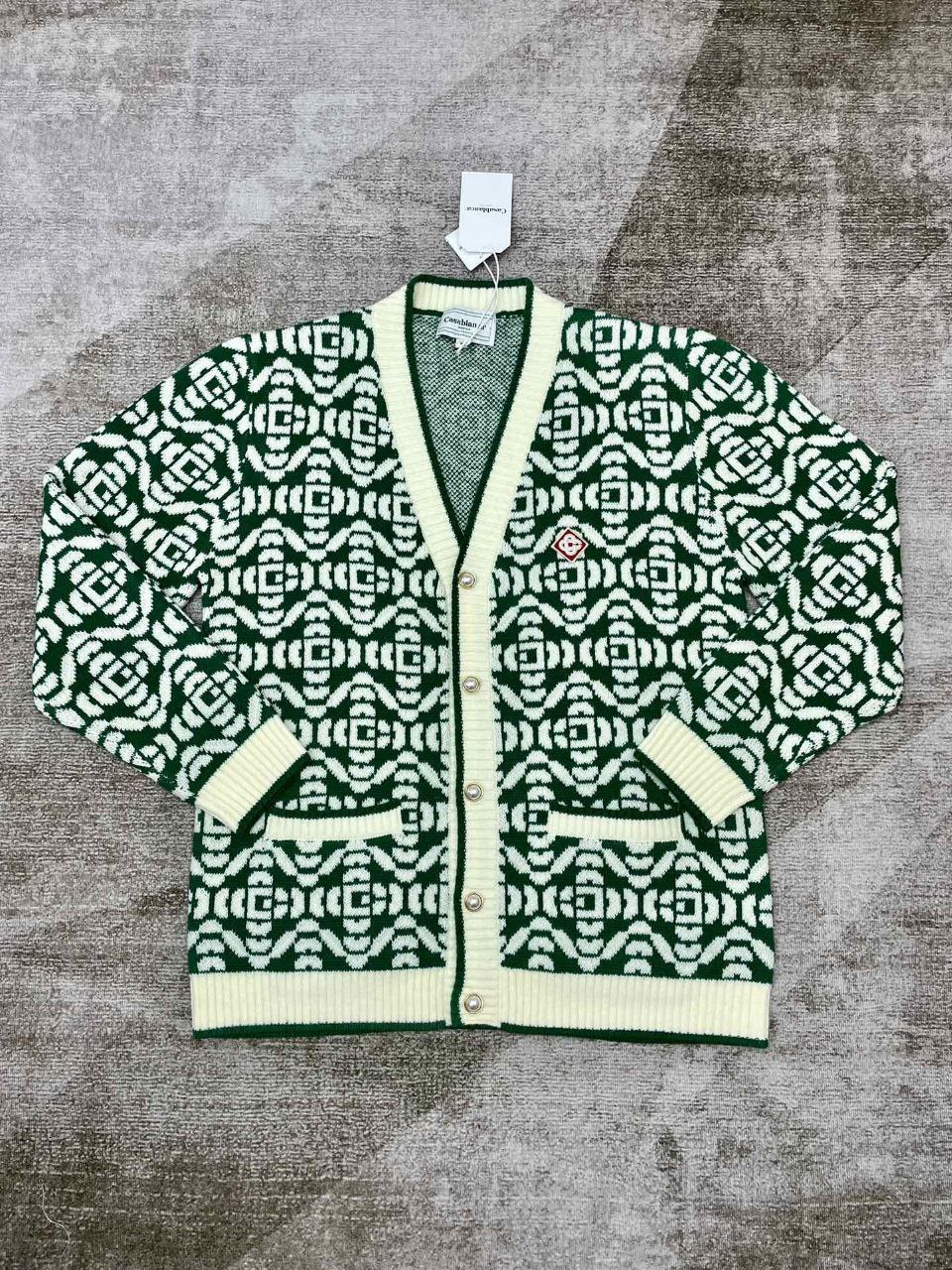 Casablanca Patterned Cardigan