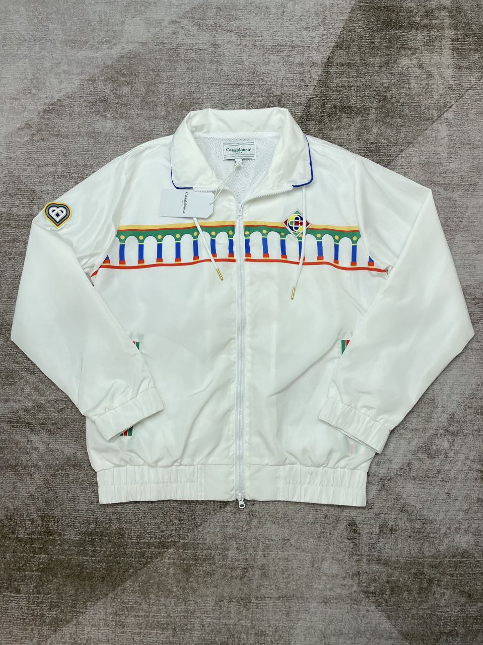Casablanca White Track Jacket