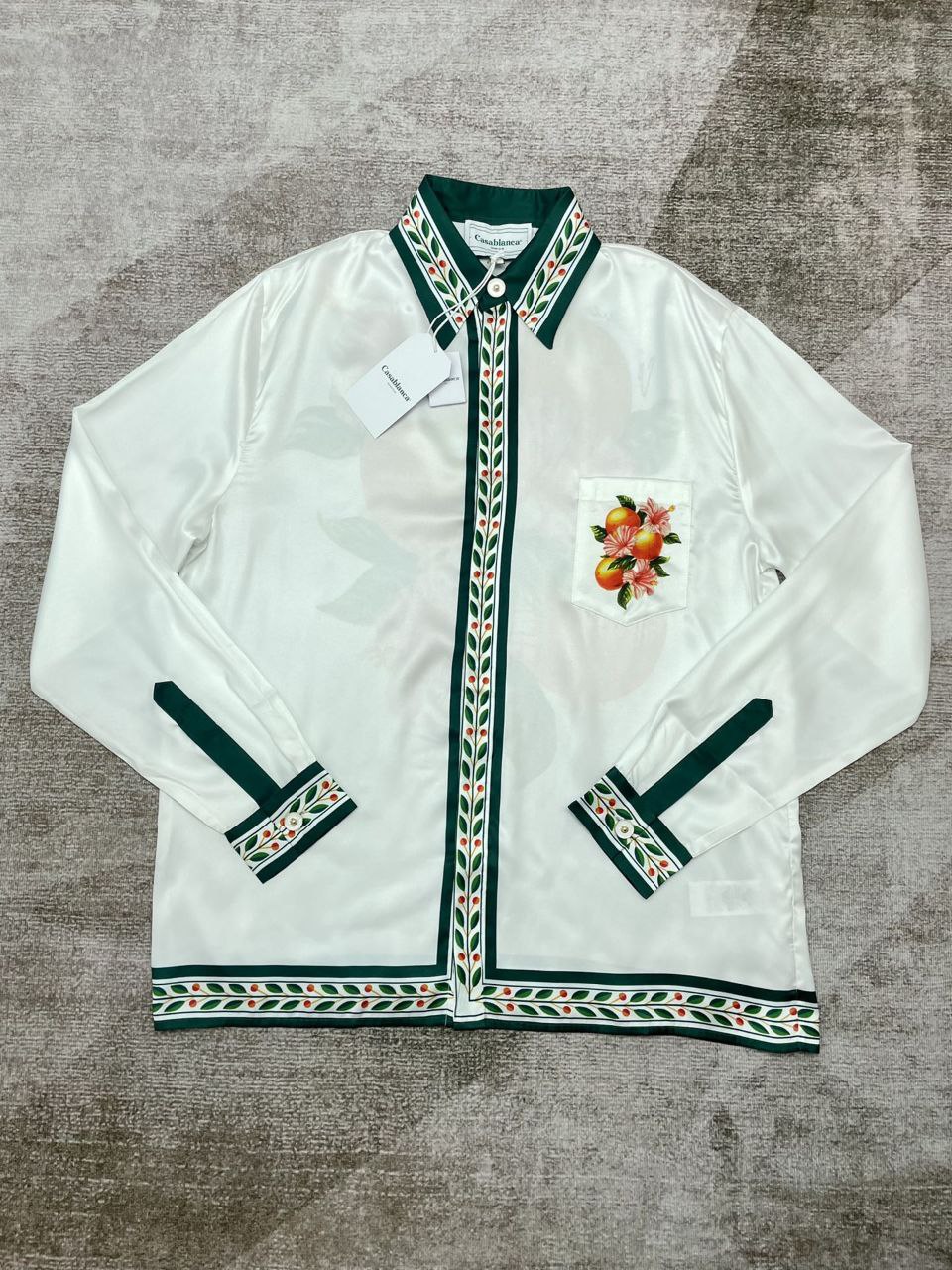 Casablanca Silk Designer Shirt
