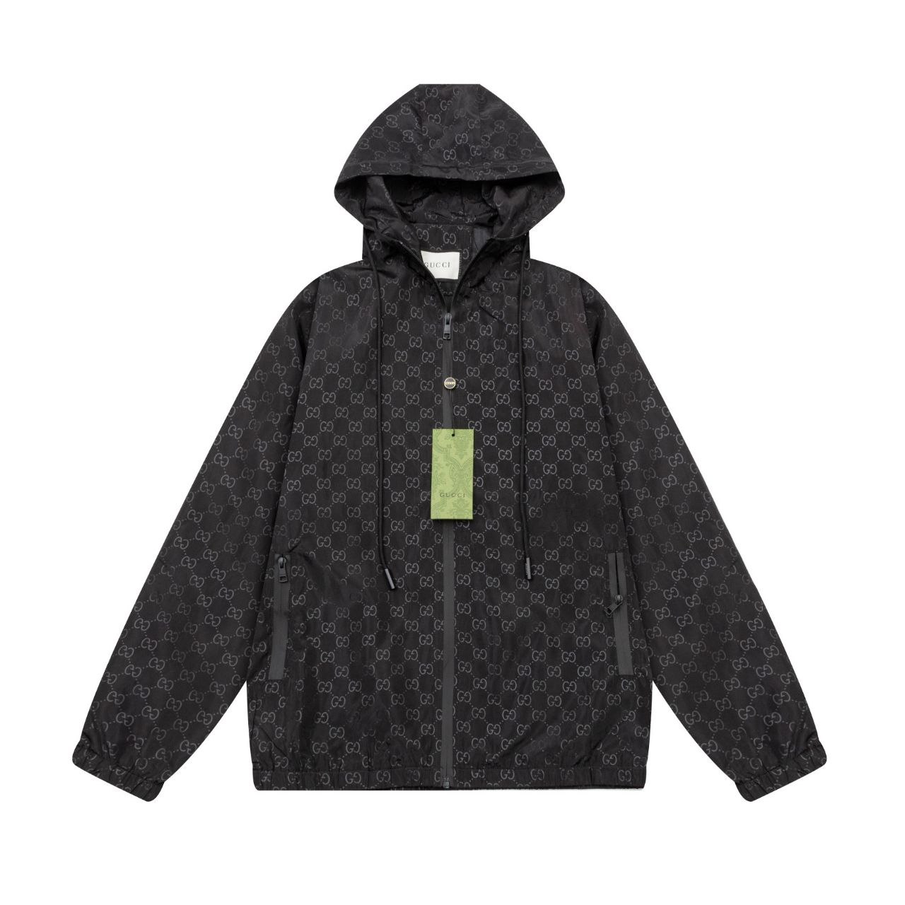 Gucci Hooded Windbreaker Jackets