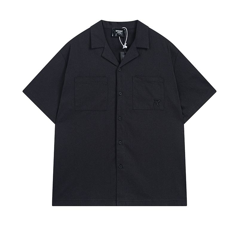 Represent Short Sleeve Button-Up Shirt