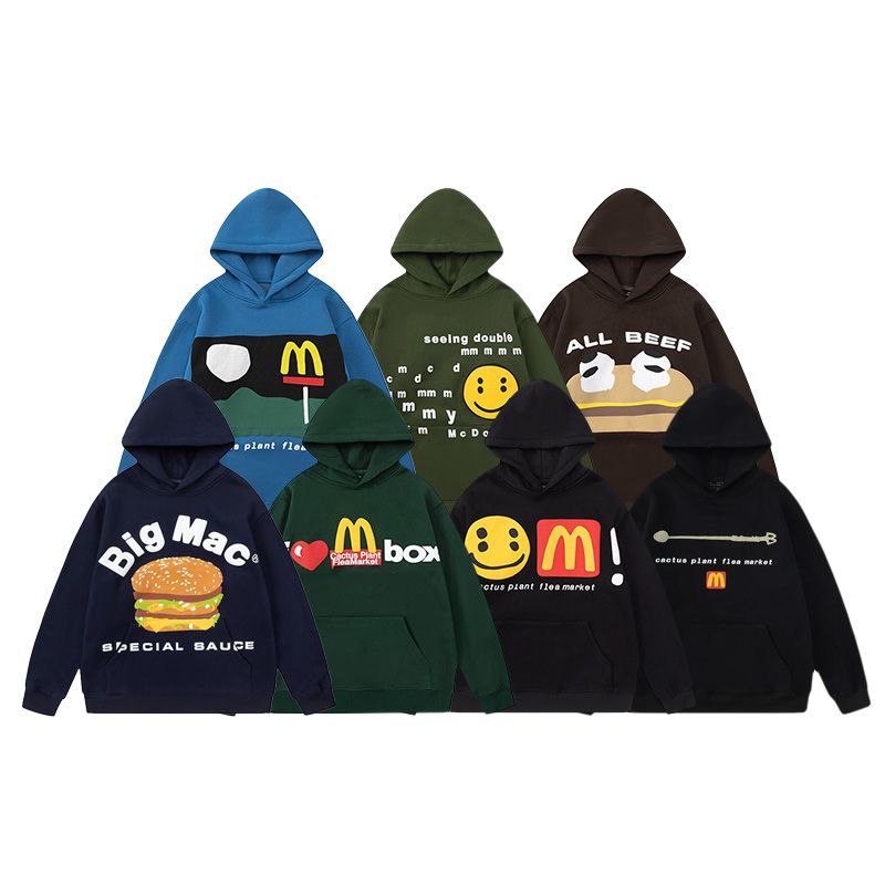 Travis Scott x McDonald's Themed Hoodies