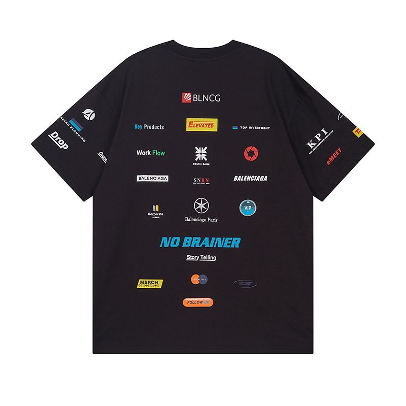 Balenciaga Graphic Design T-Shirt