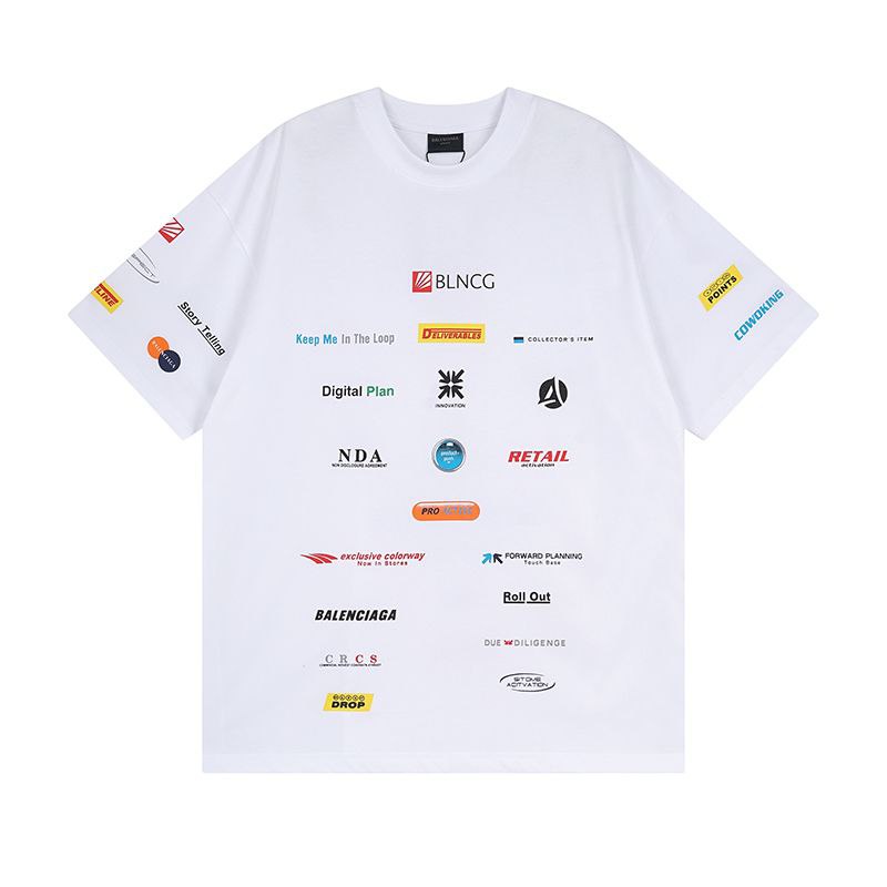 Balenciaga Graphic Design T-Shirt