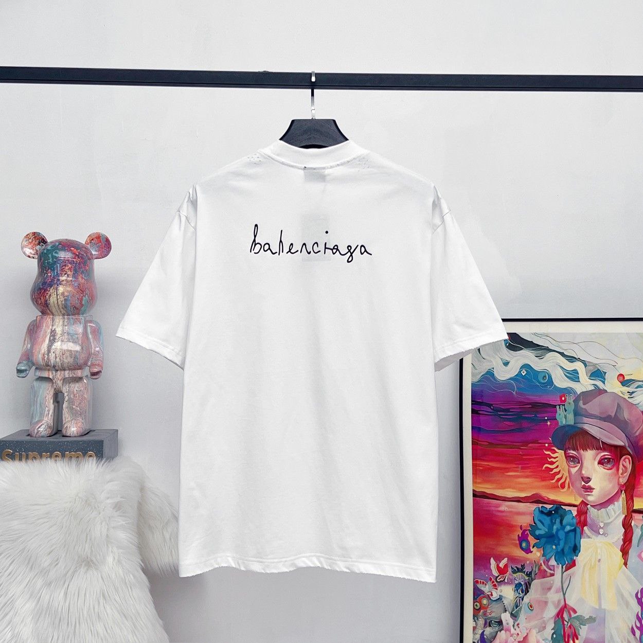 Balenciaga T-Shirt with Heart Design
