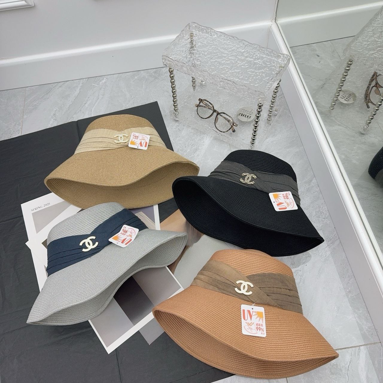 Chanel Wide-Brim Hat
