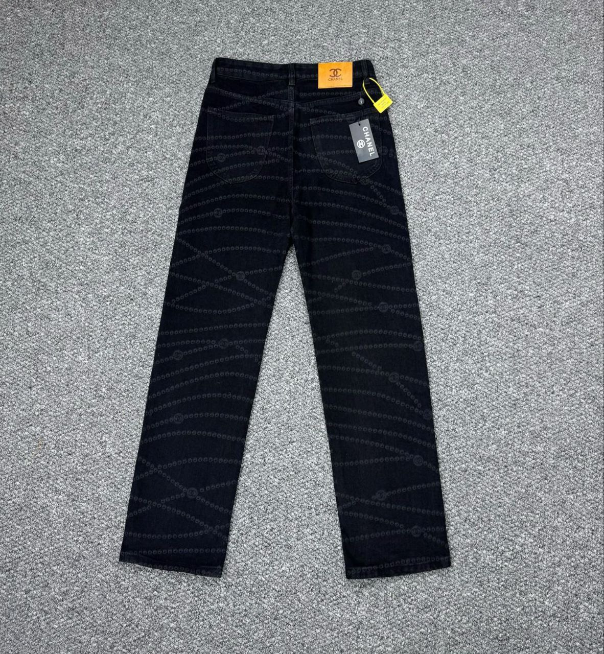 Chanel Patterned Jeans