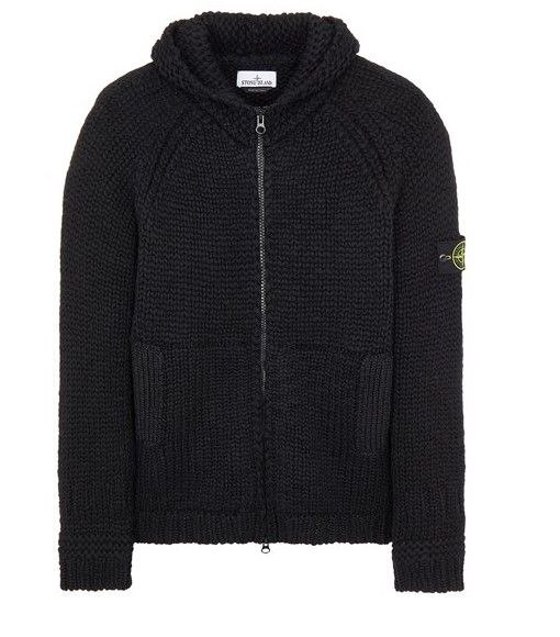 Stone Island Knitted Zipper Jacket