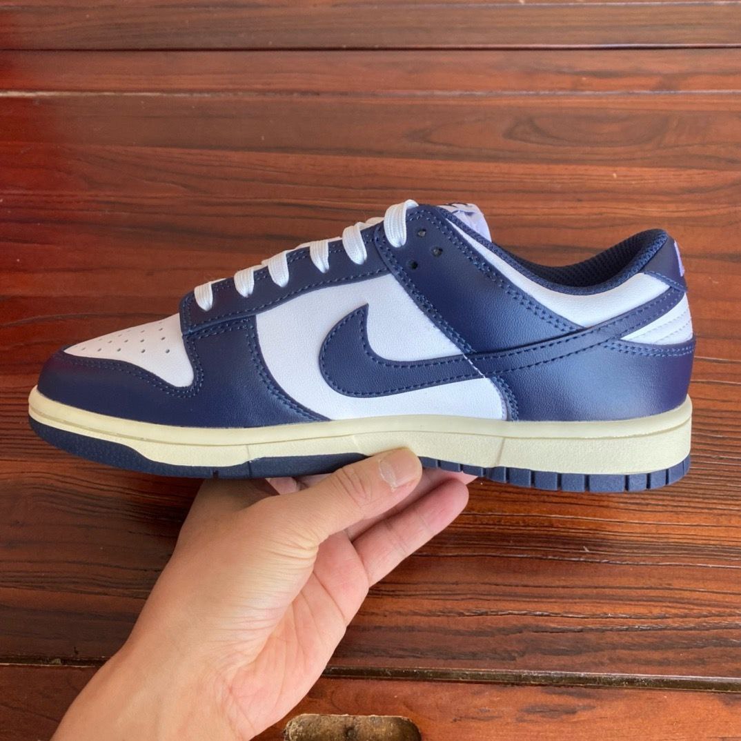Nike Dunk Low " Midnight Navy/White "