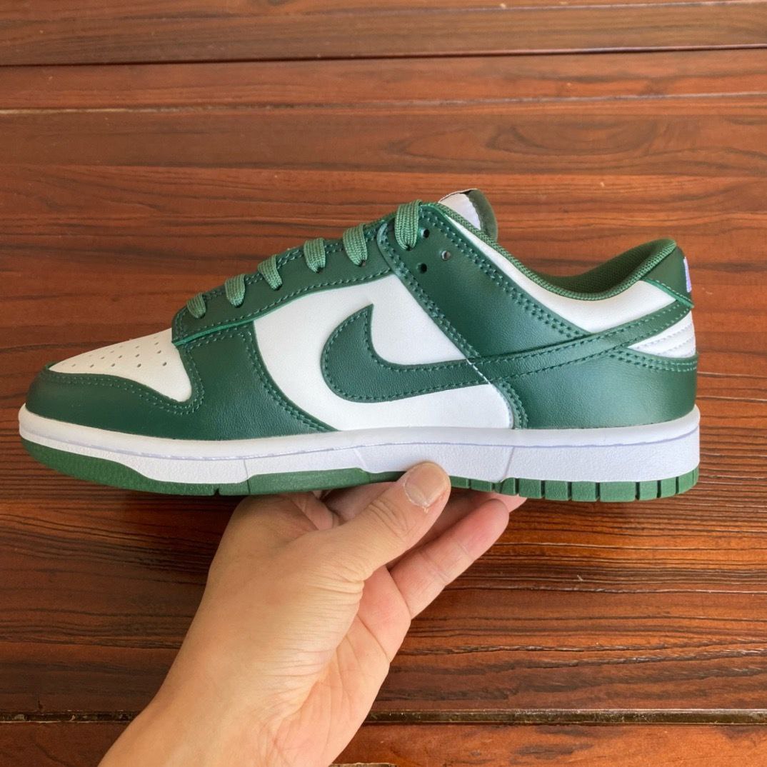 Nike Dunk Low " Pine Green/White "
