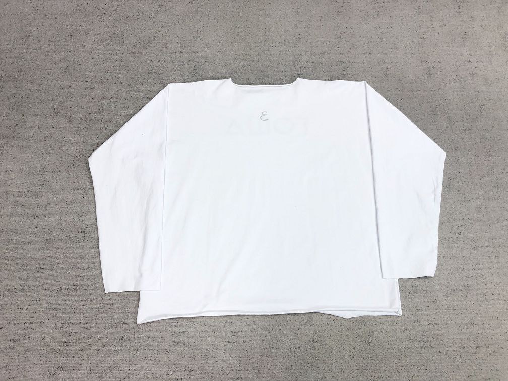 Kanye West White Long-Sleeve Shirt