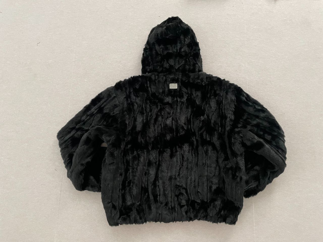 Supreme Black Fur Coat