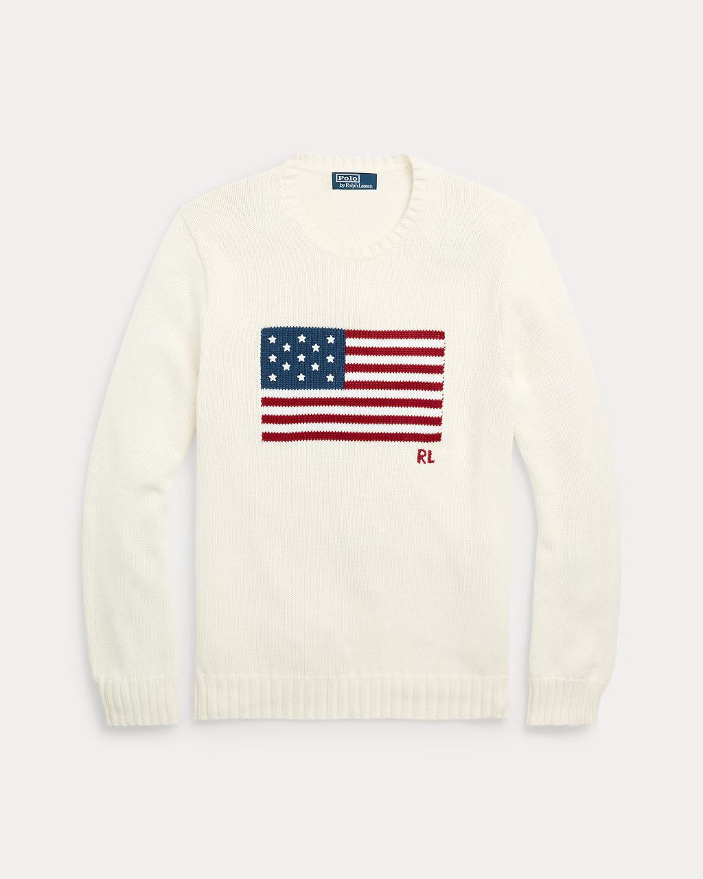 Ralph Lauren American Flag Sweater