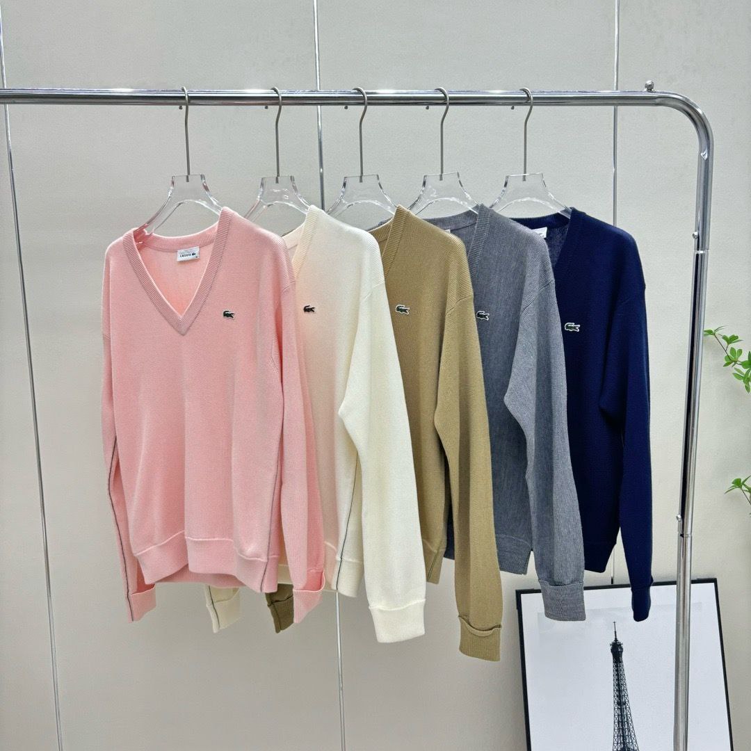 Lacoste V-neck Sweaters