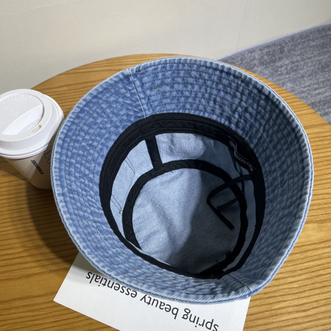Denim Bucket Hat Chrome Hearts