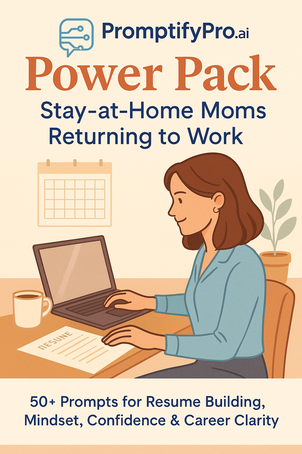 PromptifyPro.ai Power Pack for Stay-at-Home Moms Returning to Work