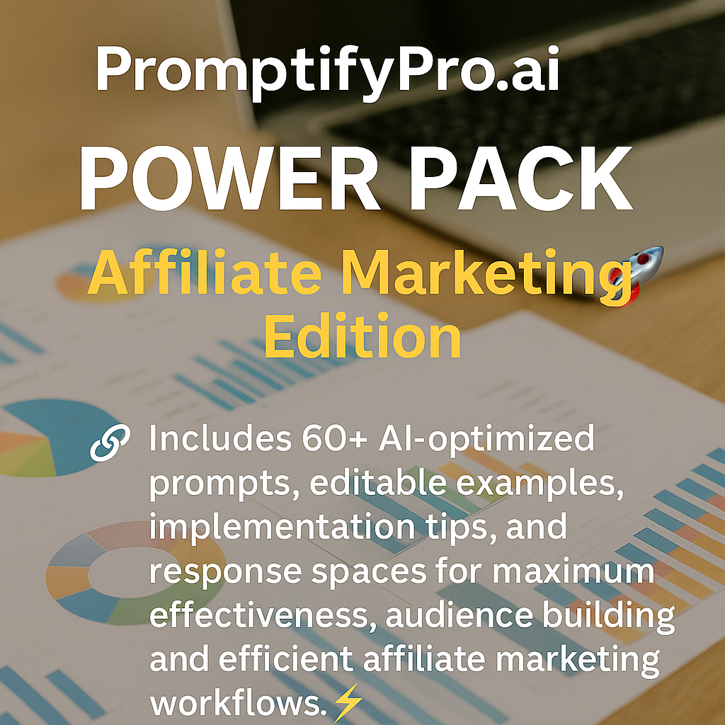 PromptifyPro.ai Power Pack β¨ POWER PACK π Affiliate Marketing Edition