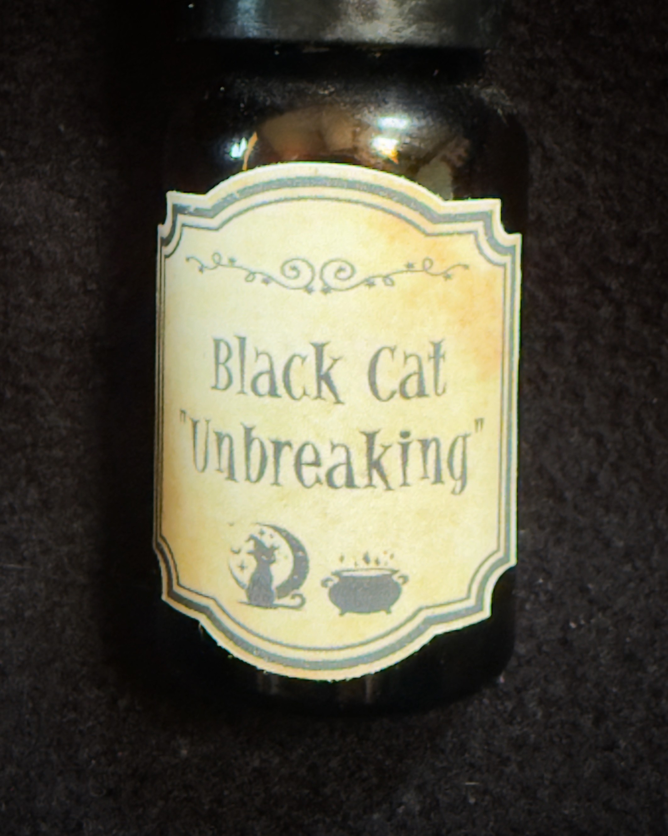 Black cat "Unbreaking"