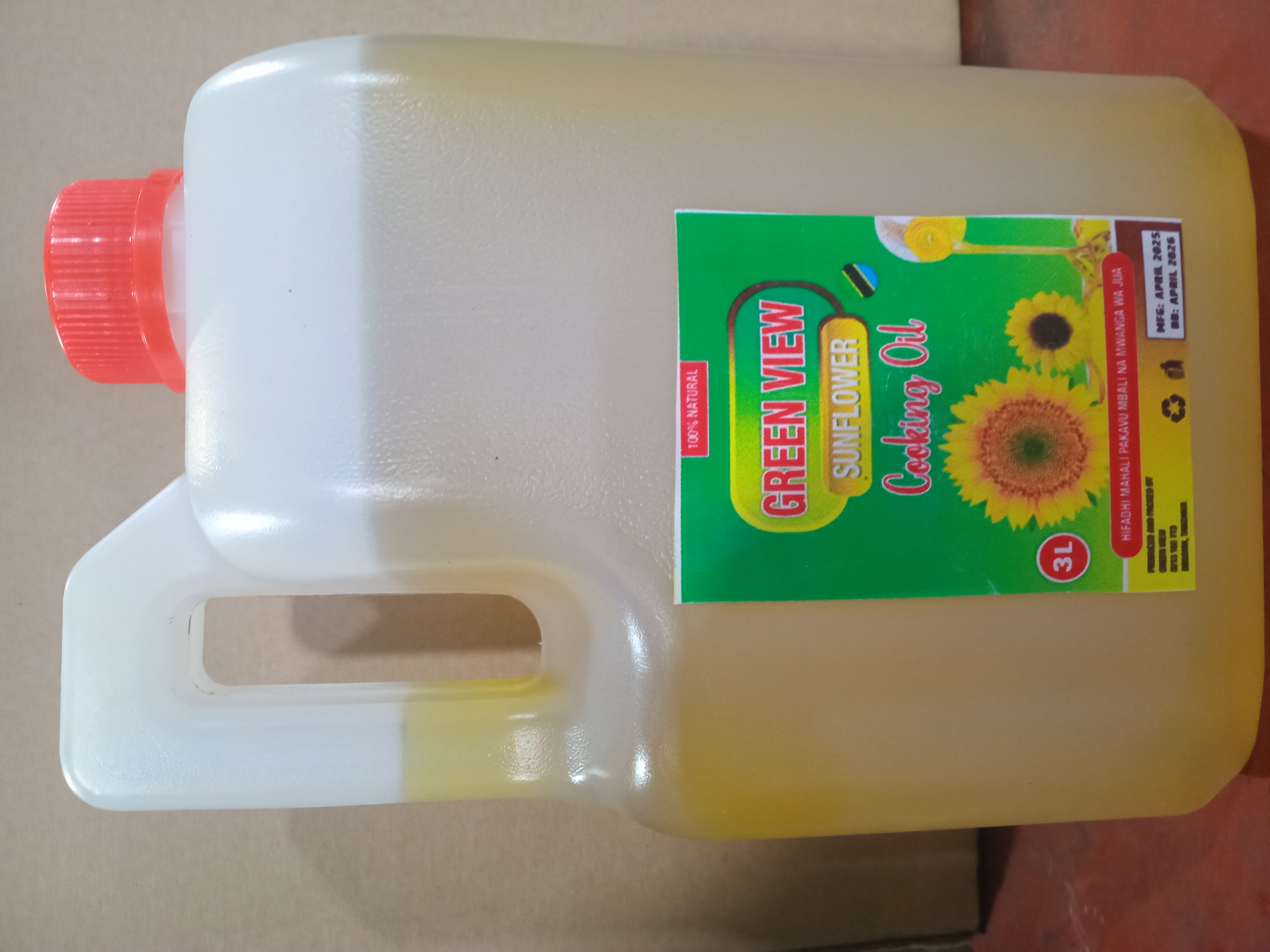 3L Green View Sunflower Oil