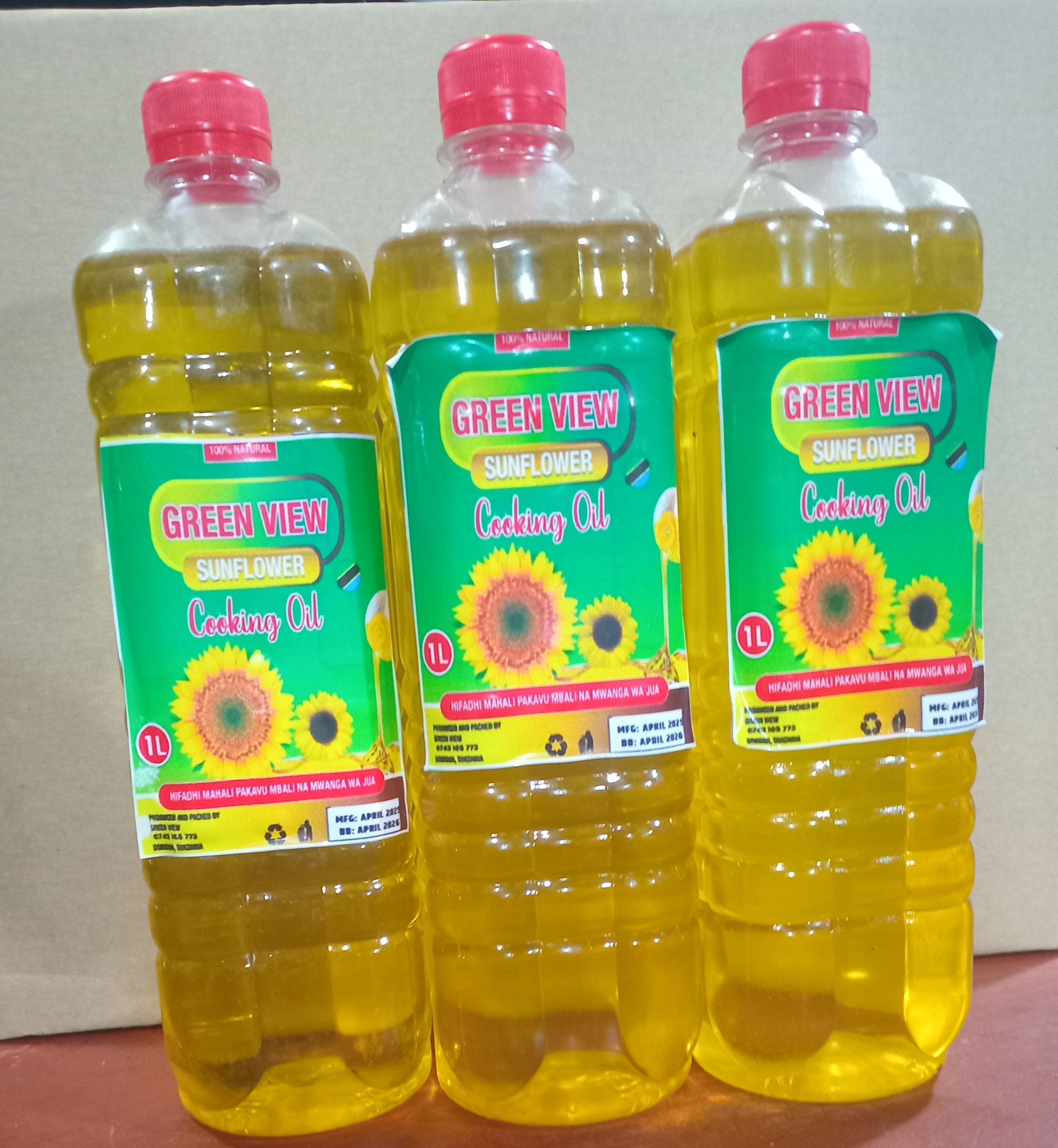 1L Sunflower Cooking Oil