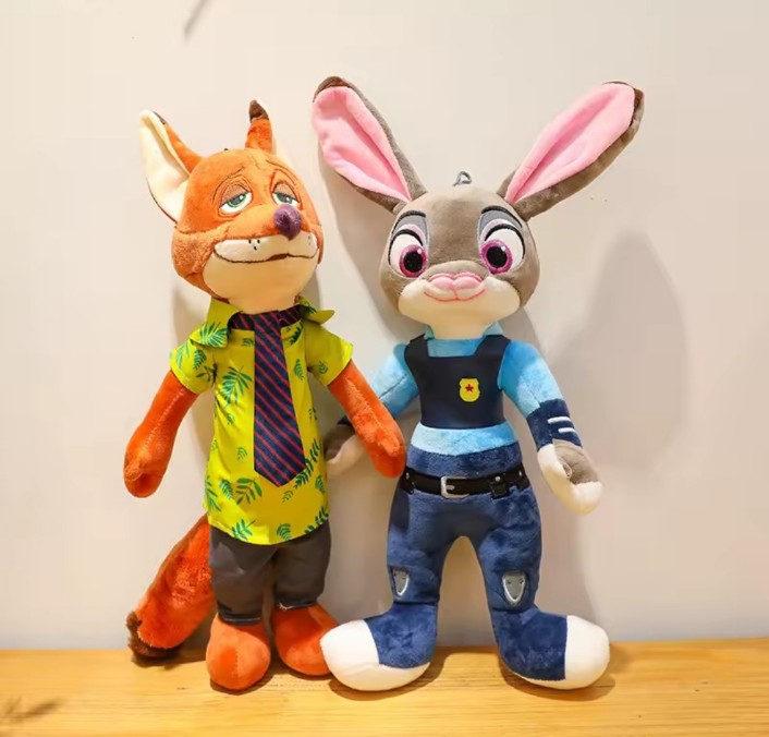 Peluches de Zootopia