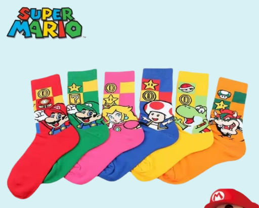 Calcetines Super Mario
