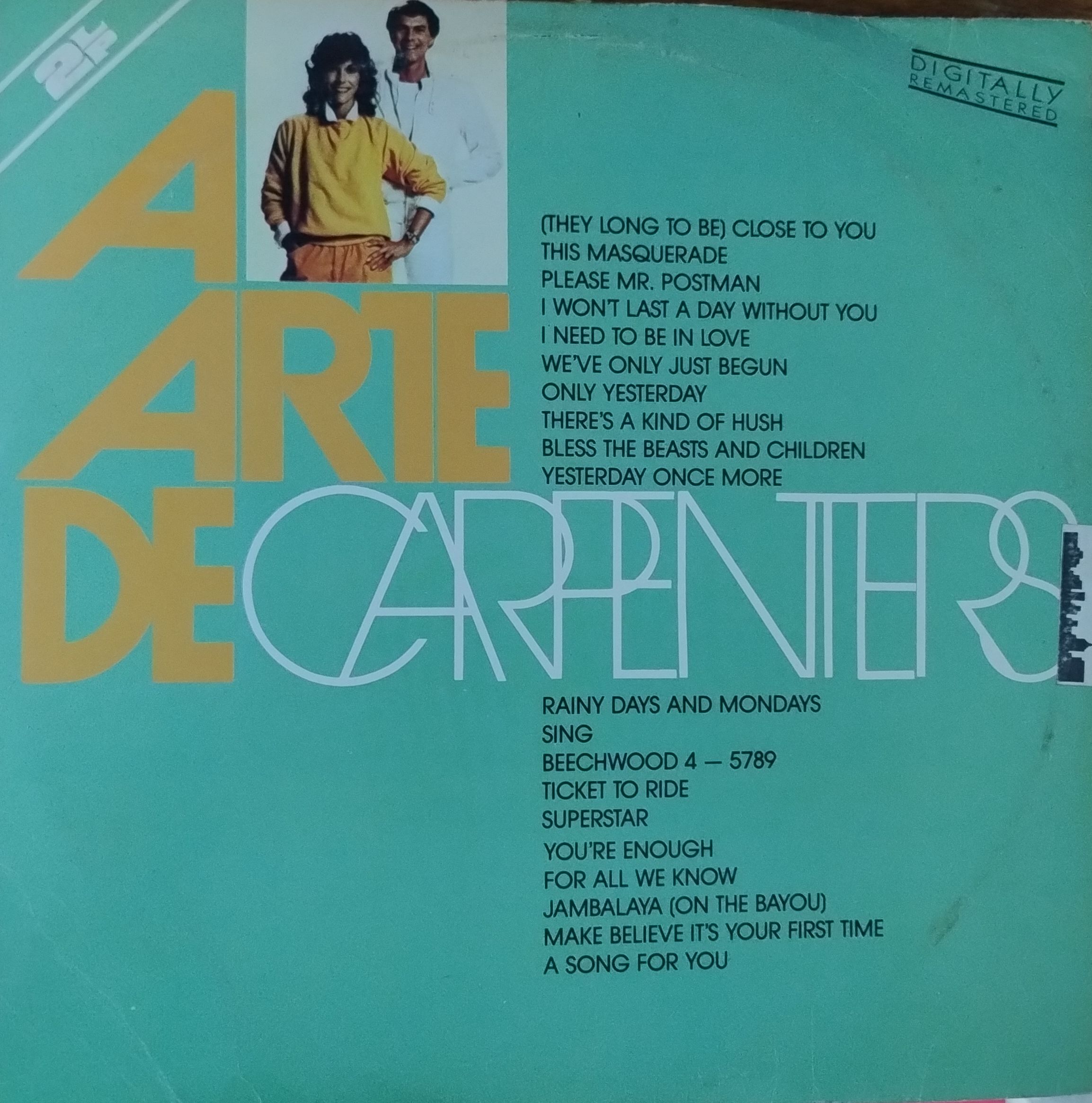 Álbum de Vinil 'A Arte de Carpenters'