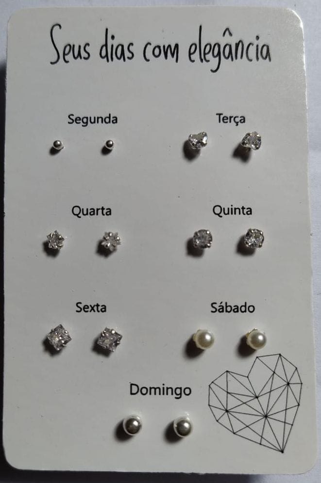 Kit de Brincos Semanal