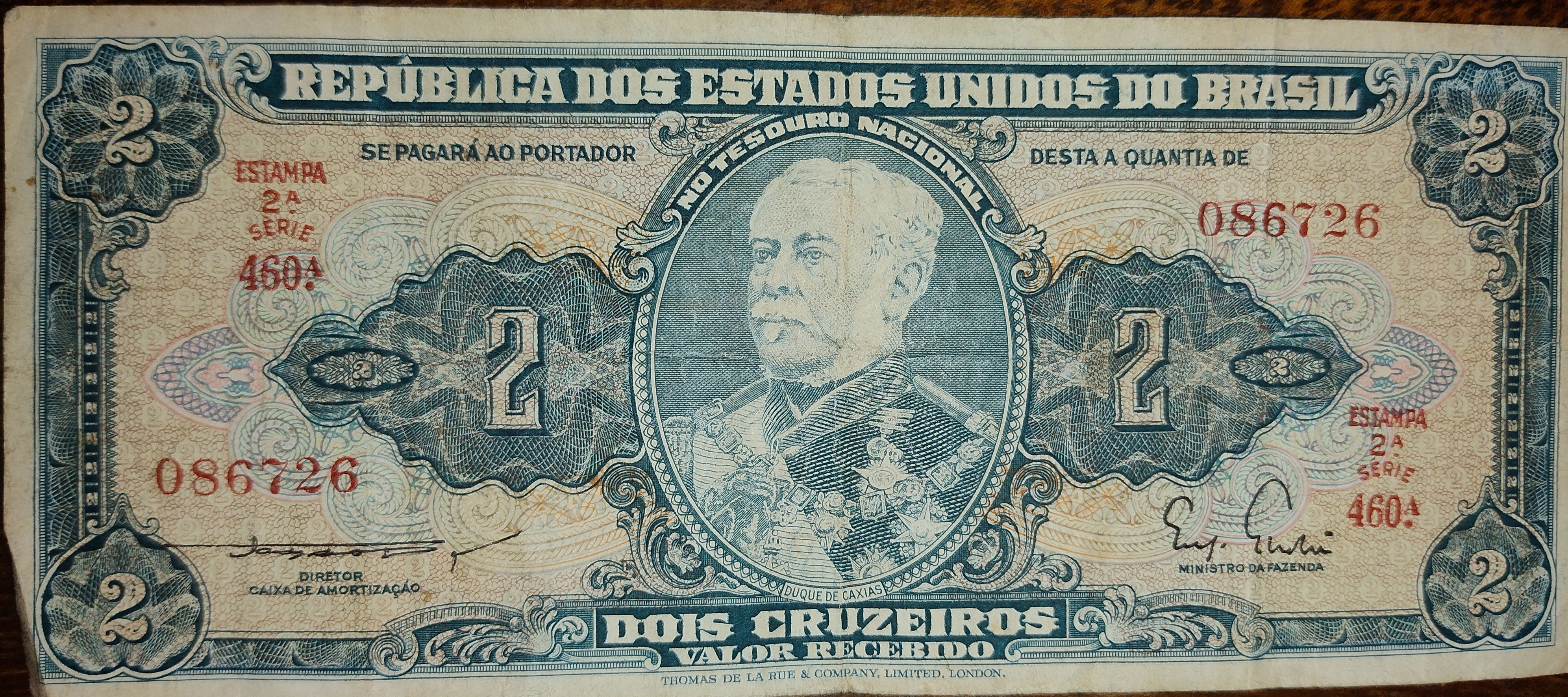 Notas de Dois Cruzeiros