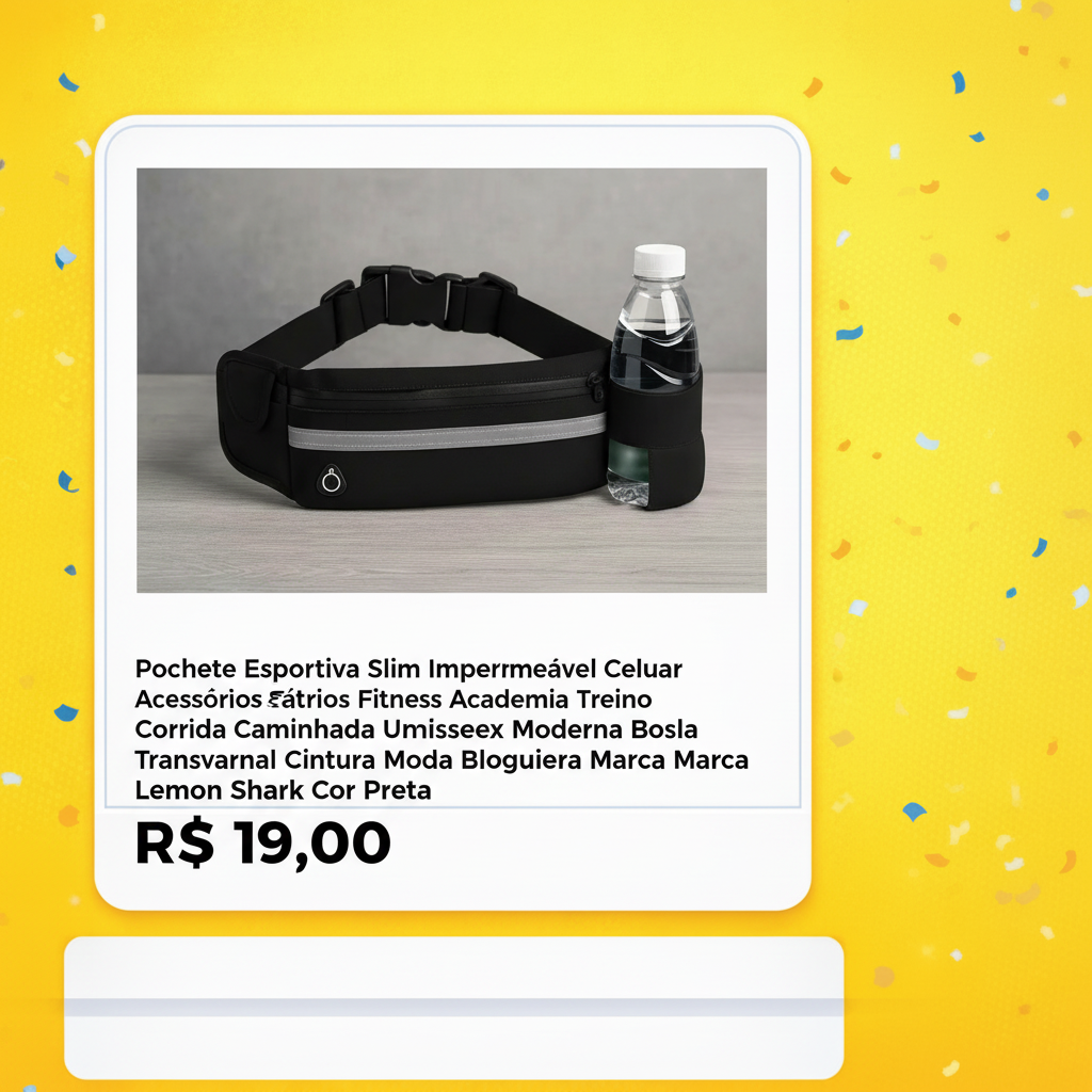 Pochete Esportiva Slim