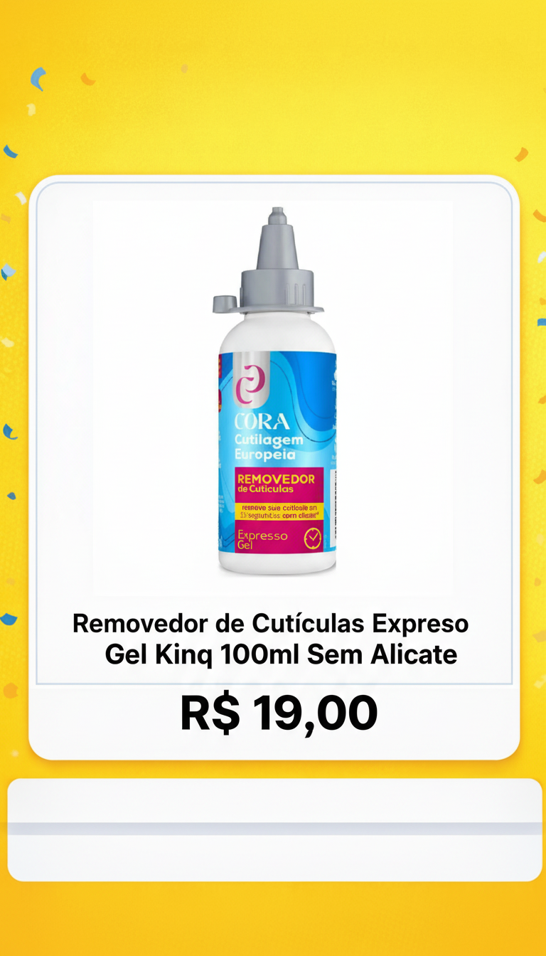 Removedor de Cutículas Expreso Gel King 100ml