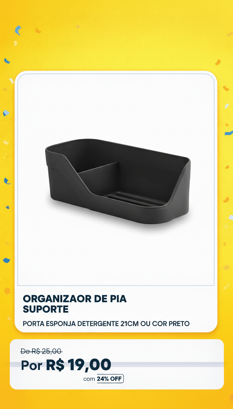 Organizador de Pia Suporte