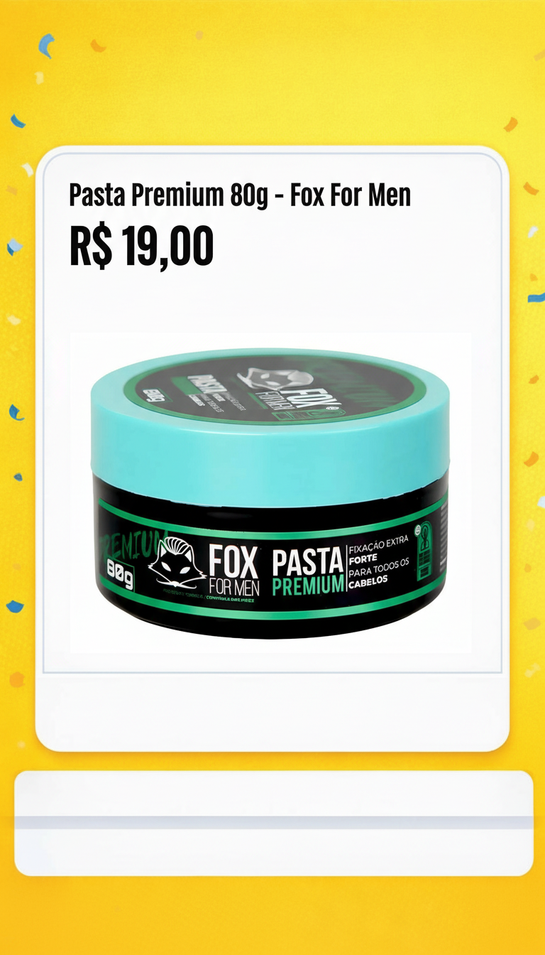 Pasta Premium Fox For Men 80g