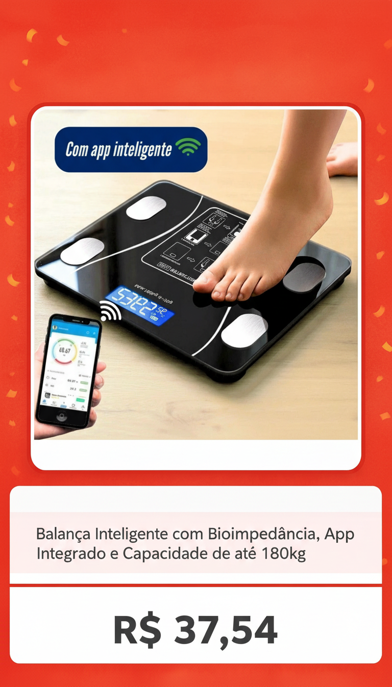 Balança Inteligente com Bioimpedância
