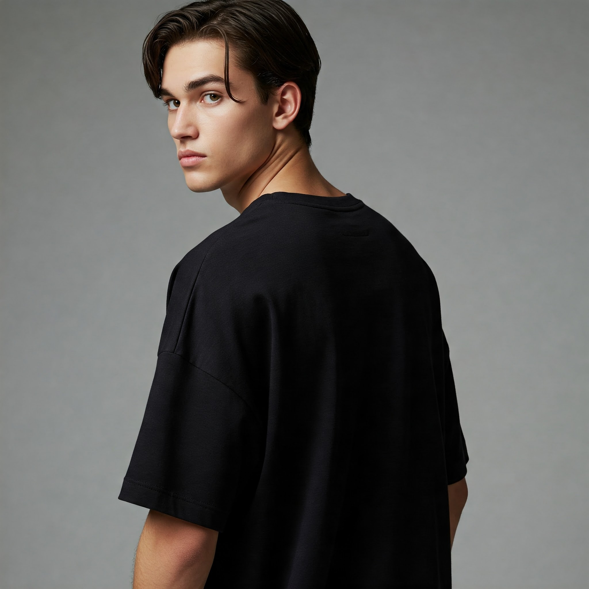 Premium Black oversized Classy Tee