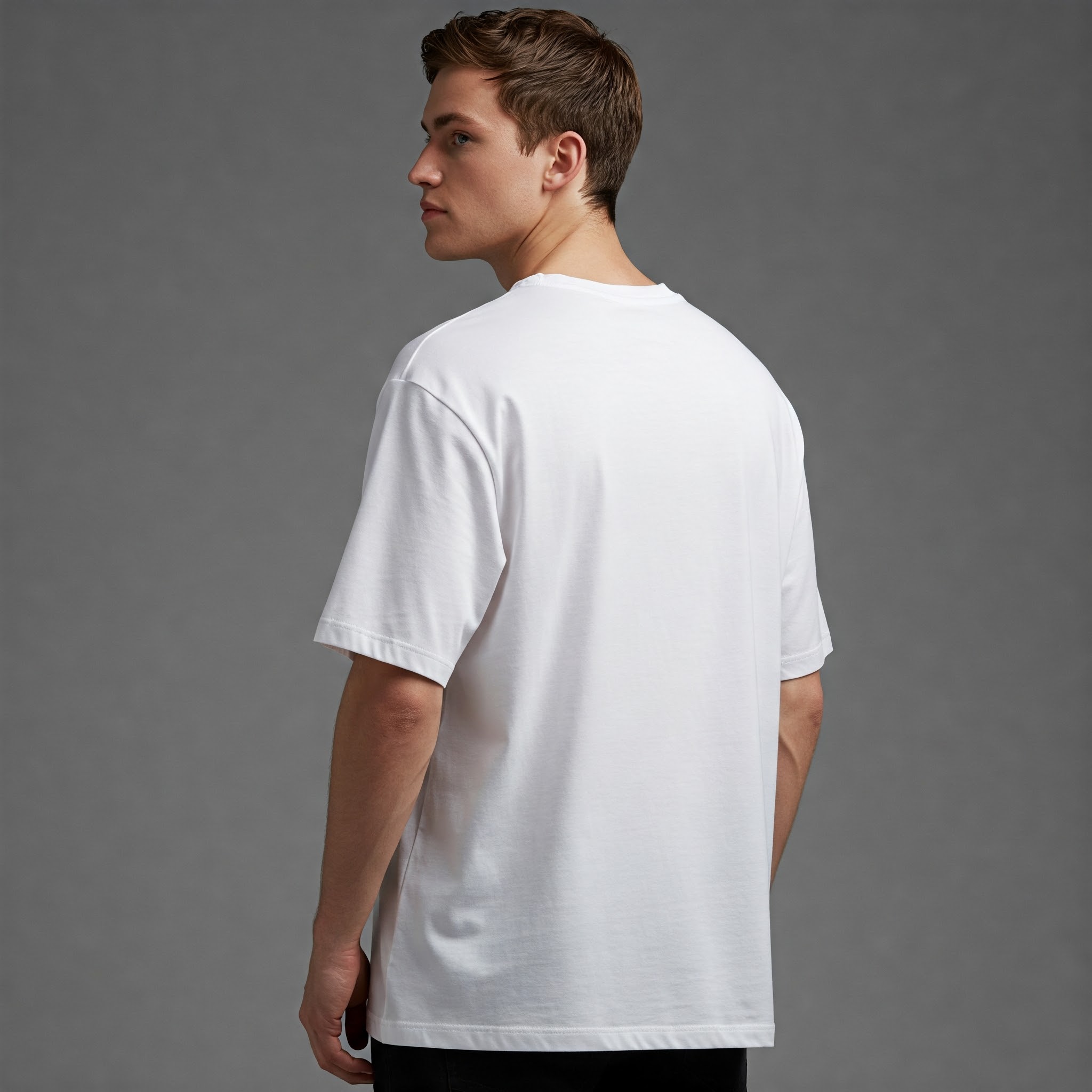 Premium Oversized White Classy Tee!