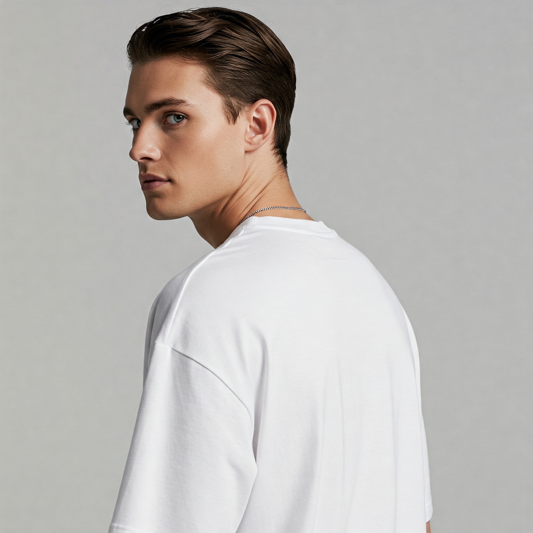 Premium Oversized White Classy Tee!