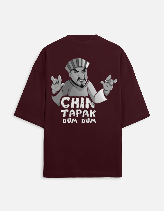 Chin Tapak Dum Dum Oversized T-Shirt
