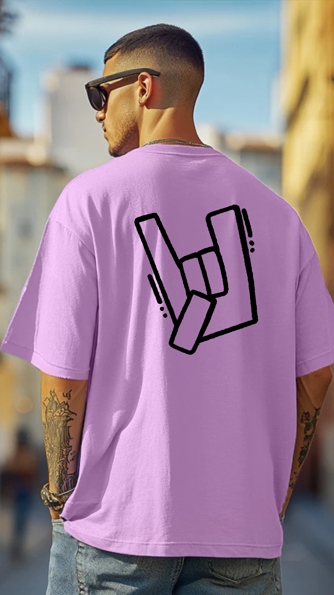 Premium Oversize T-Shirt with Swag Design