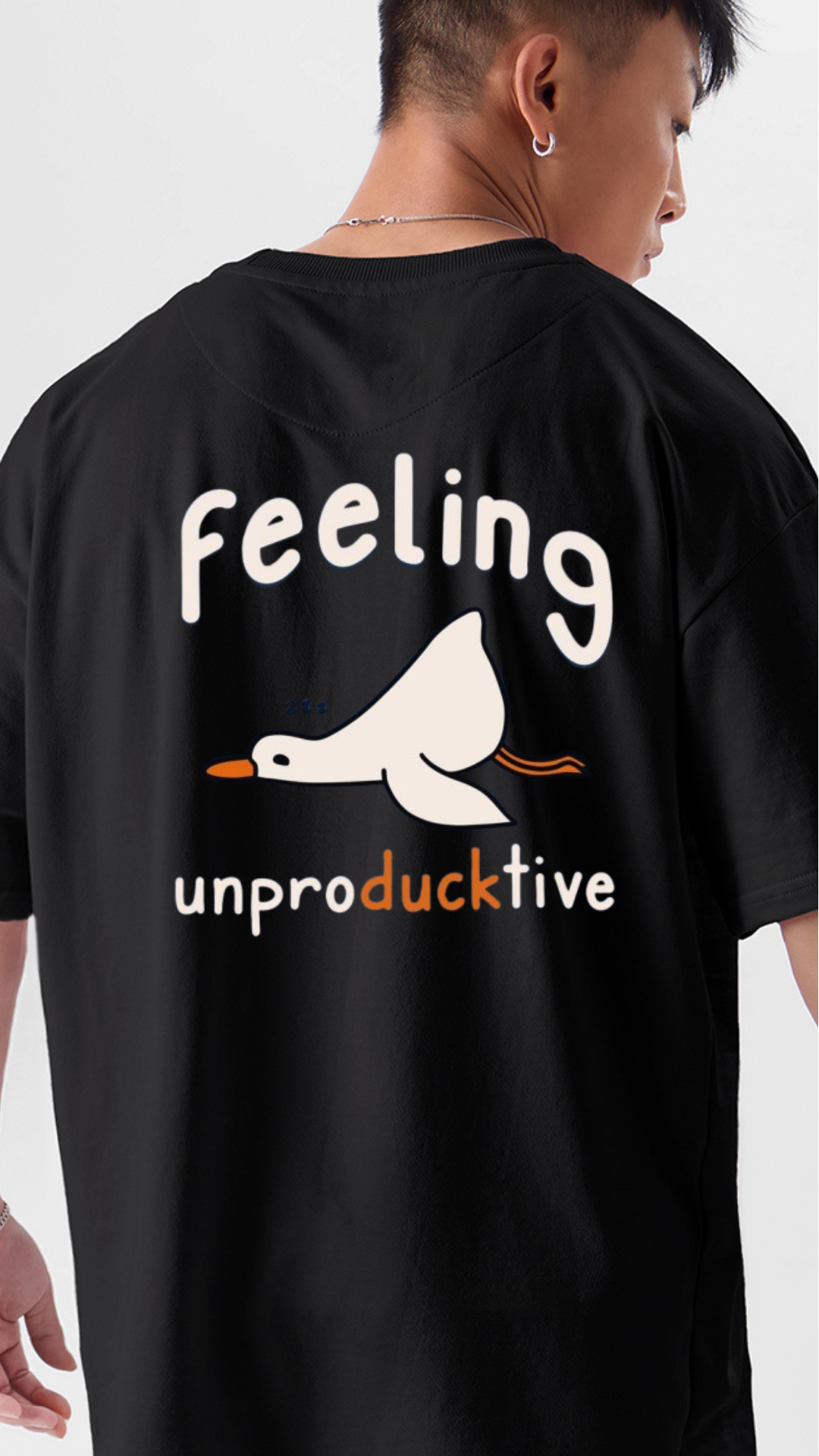 Feeling Unproductkive Premium Oversize T-shirt