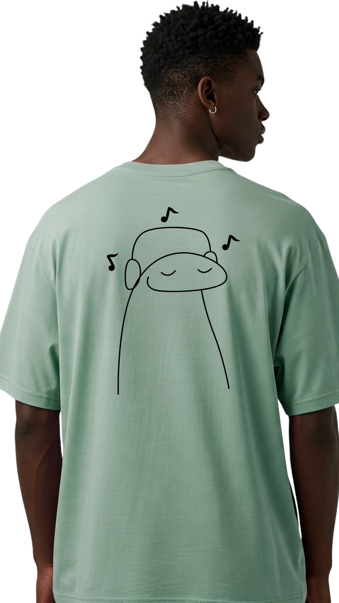 Premium Oversize T-Shirt with Trending Baa Design