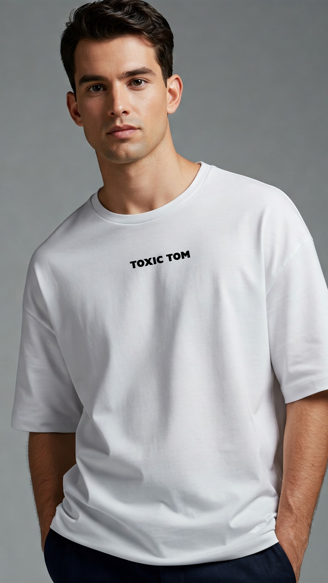 Bear Graphic White Premium T-Shirt