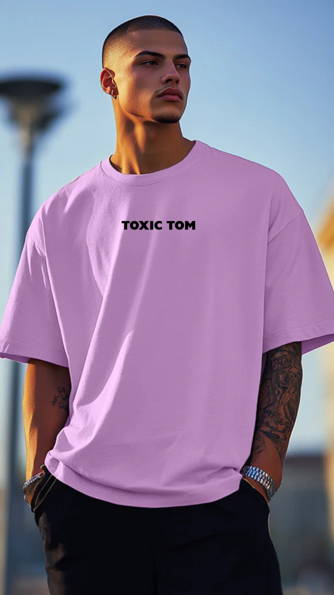 Premium Oversize T-Shirt with Swag Design