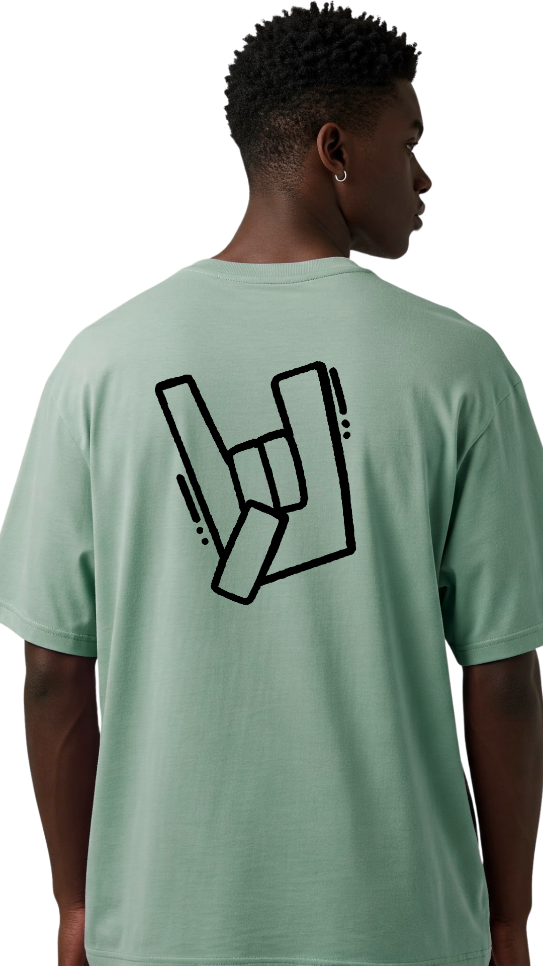 Premium Oversize T-Shirt with Swag Design