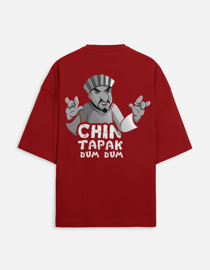 Chin Tapak Dum Dum Oversized T-Shirt